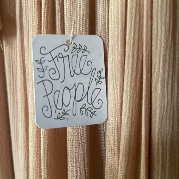 NWT, Free People, Bare It All maxi dress, color: neutral, size S - Picture 8 of 11